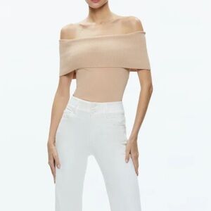 New Alice and Olivia Dolan foldover sweater